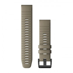 QuickFit 22 Watch Bands, Dark sandstone silicone
