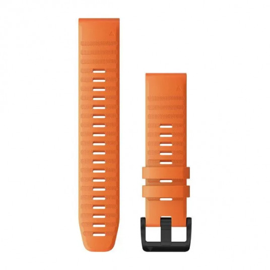 QuickFit 22 Watch Bands, Ember orange silicone