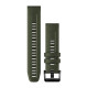 QuickFit 22 Watch Bands, Moss silicone