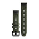 QuickFit 22 Watch Bands, Moss silicone