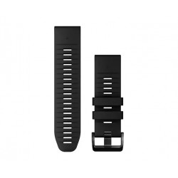 QuickFit 26 Watch Bands, Black Silicone