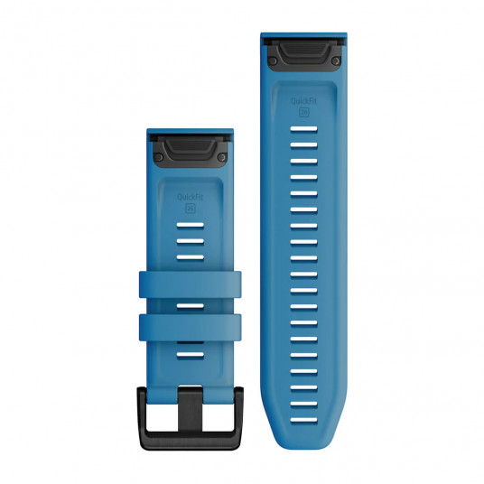 QuickFit 26 Watch Bands, Cirrus blue silicone