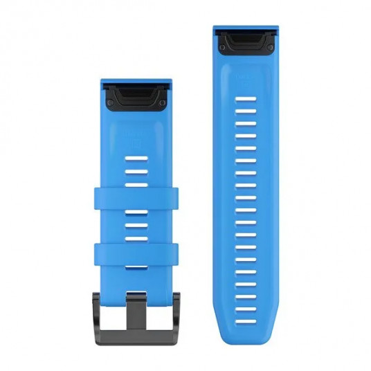 QuickFit 26 Watch Bands, Cyan blue silicone