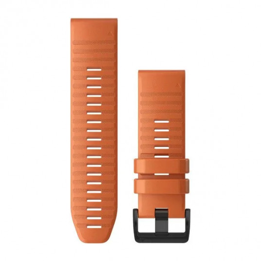 QuickFit 26 Watch Bands, Ember orange silicone