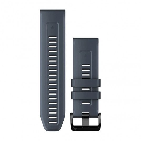 QuickFit 26 Watch Bands, Granite blue silicone