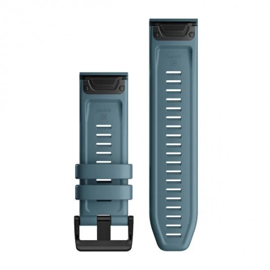 QuickFit 26 Watch Bands, Lakeside blue silicone
