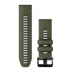 QuickFit 26 Watch Bands, Moss/Graphite Silicone
