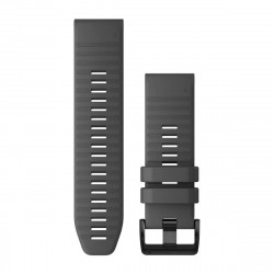 QuickFit 26 Watch Bands, Slate grey silicone