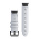 QuickFit 26 Watch Bands, Whitestone Silicone