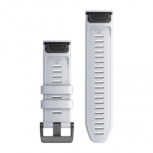 QuickFit 26 Watch Bands, Whitestone Silicone