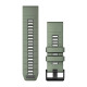 QuickFit 26 Watch Bands, Willow/Graphite Silicone
