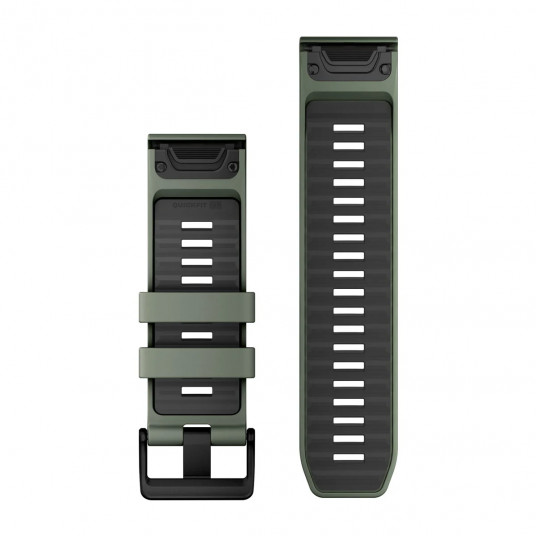 QuickFit 26 Watch Bands, Willow/Graphite Silicone