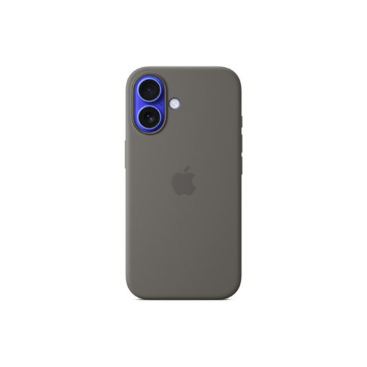 APPLE iPhone 16 Sil Case Mgs Stn Gray