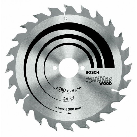 Bosch 2608640615 Ripzāģa asmens 19 cm 1 gab.