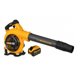 DEWALT DCM572X1-QW bezvadu lapu pūtējs 193 km/h Melns, Dzeltens 18 V litija jonu (Li-Ion)