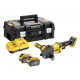 DEWALT DCG418X2-QW leņķa slīpmašīna 125mm 54V FV 2x9Ah melna, dzeltena