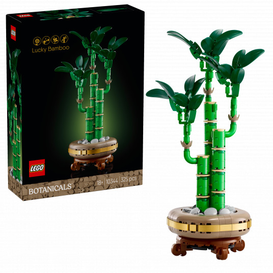 LEGO® 10344 Botanicals Laimīgais bambuss