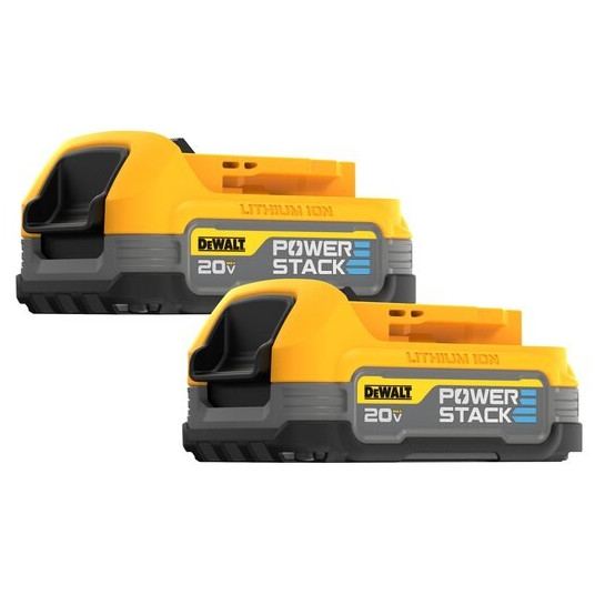 Set of 2 rechargeable batteries 18V 1.7Ah POWERSTACK