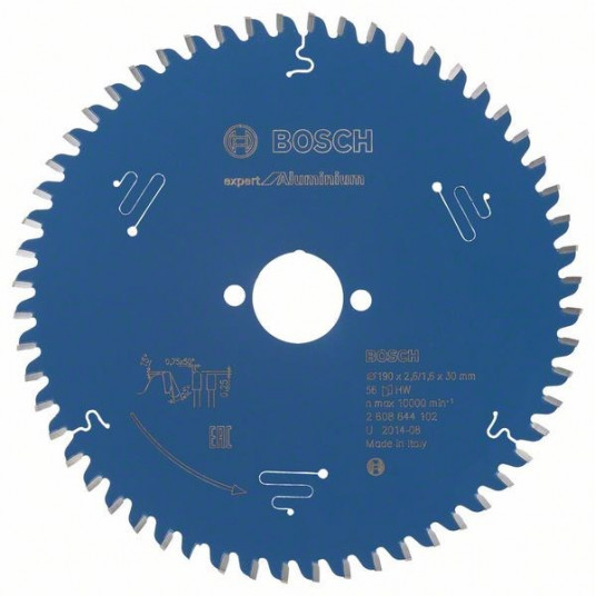 "Bosch 2 608 644 102 ripzāģa asmens 19 cm 1 gab.