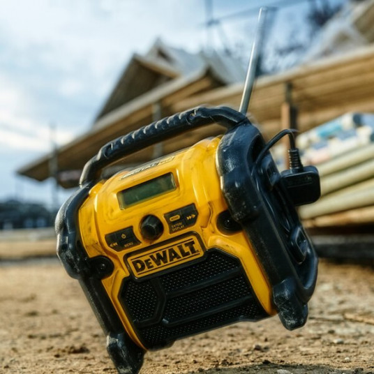 DeWALT DCR020-QW radio Portable Digital Black, Yellow