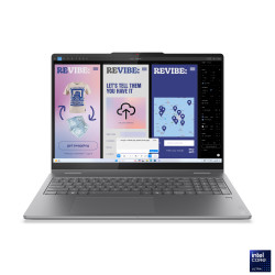 Portatīvais dators Lenovo Yoga 7 2-in-1 16ILL10, AI Copilot+ PC, 16 2.8K OLED, Intel U7-256V, RAM 16GB, 1TB SSD, Intel Arc Graphics, Windows 11 Home, Luna Grey 83JT000DNT