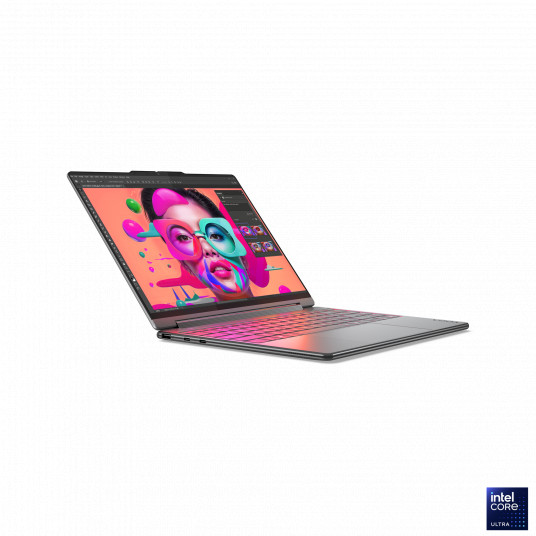 Portatīvais dators Lenovo Yoga 9 2-in-1 14ILL10, AI Copilot+ PC, 14 2.8K OLED, Intel U7-256V, RAM 16GB, 1TB SSD, Intel Arc Graphics, Windows 11 Home, Luna Grey 83LC000JNT