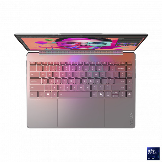 Portatīvais dators Lenovo Yoga 9 2-in-1 14ILL10, AI Copilot+ PC, 14 2.8K OLED, Intel U7-256V, RAM 16GB, 1TB SSD, Intel Arc Graphics, Windows 11 Home, Luna Grey 83LC000JNT