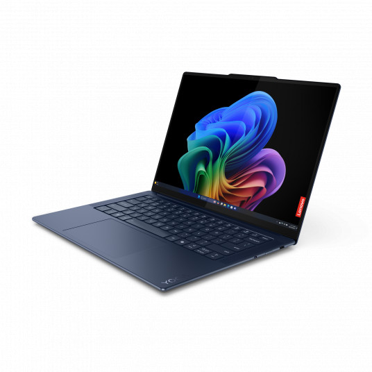 Portatīvais dators Lenovo Yoga Slim 7 14Q8X9, AI Copilot+ PC, 14.5 3K OLED, Qualcomm X1E78100, RAM 32GB, 1TB SSD, Qualcomm Adreno GPU, Windows 11 Home, Cosmic Blue 83ED0008MX