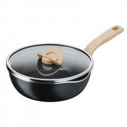 Deep frypan with lid 24cm induction, Tefal