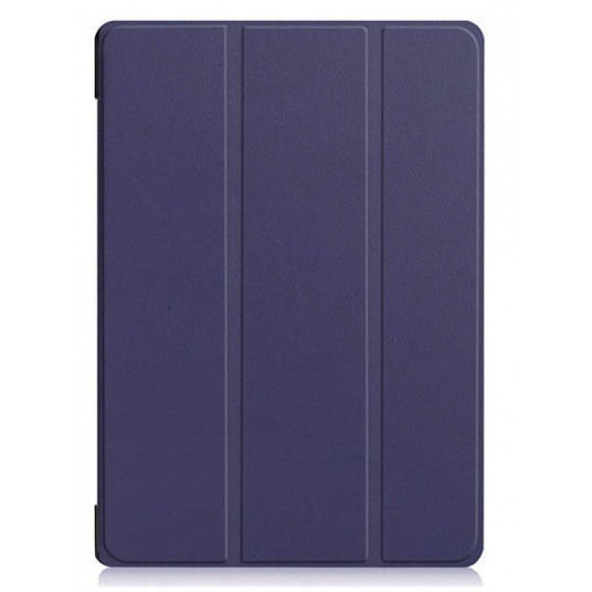 Tactical Book Tri Fold Case For Tablet Apple iPad Pro 12.9" (2020) Blue