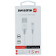 Swissten 5A arper Fast Charge for Huawei USB-C Data and Charging Cable 1.5m White