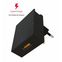 Swissten Premium 22.5W Huawei arper Fast Charge Travel charger 5V / 4.5A (FCP) Black