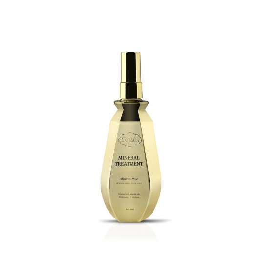 Saphira, Mineral, Essential Oils, Hair Spray Treatment, Anti-Frizz, 90 ml