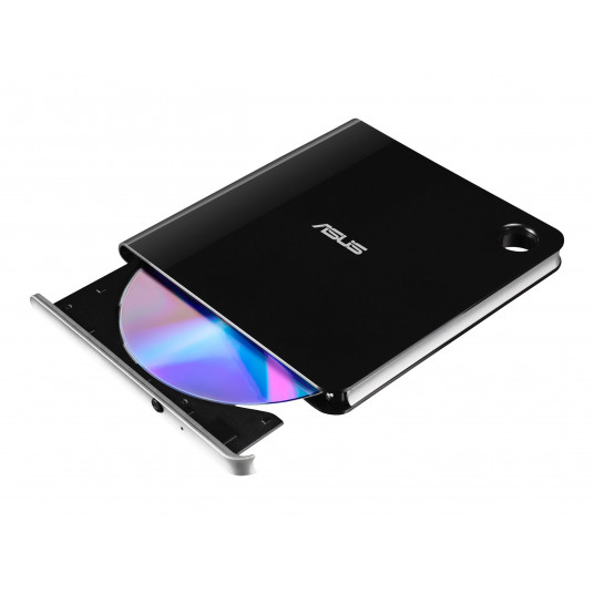 Asus | Interface USB 3.1 Gen 1 | CD read speed 24 x | CD write speed 24 x | Black | Ultra-slim Portable USB 3.1 Gen 1 Blu-ray burner with M-DISC support for lifetime data backup, compatible with USB Type-C and Type-A for both Windows and Mac OS.