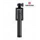 Swissten Wired Selfie Stick 81cm with Remote Button Black