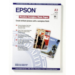 Epson Photo Premium pusglancēts A3 formāta papīrs / 20 lapas / 251 g/m2