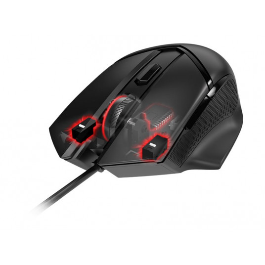 Pele MSI Clutch GM20 Elite Optical Gaming Mouse Black