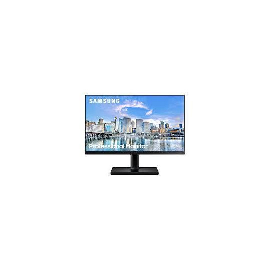 LCD Monitor|SAMSUNG|24"|Business|Panel IPS|1920x1080|16:9|75Hz|5 ms|Swivel|Pivot|Height adjustable|Tilt|Colour Black|LF24T450FQRXXE