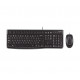 Logitech Desktop MK120 tastatūras pele Iekļauts USB QWERTY English (UK) Black