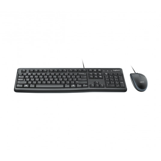 Logitech Desktop MK120 tastatūras pele Iekļauts USB QWERTY English (UK) Black