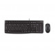 Logitech Desktop MK120 tastatūras pele Iekļauts USB QWERTY English (UK) Black