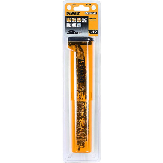 DEWALT DT2441L-QZ slīpzāģis un metāla zāģa asmens 12 gab.