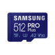 Samsung PRO Plus 512 GB MicroSDXC UHS-I Class 10 Memory Card