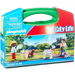 Komplekts City Life 70530 Pastaiga ar suņiem