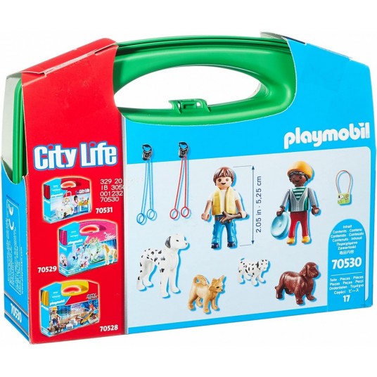 Komplekts City Life 70530 Pastaiga ar suņiem