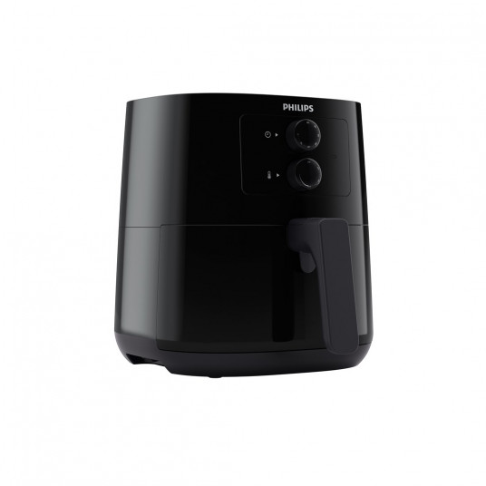 Philips Essential HD9200/90 viena 4,1 l, autonoma 1400 W karstā gaisa cepeškrāsns, melna