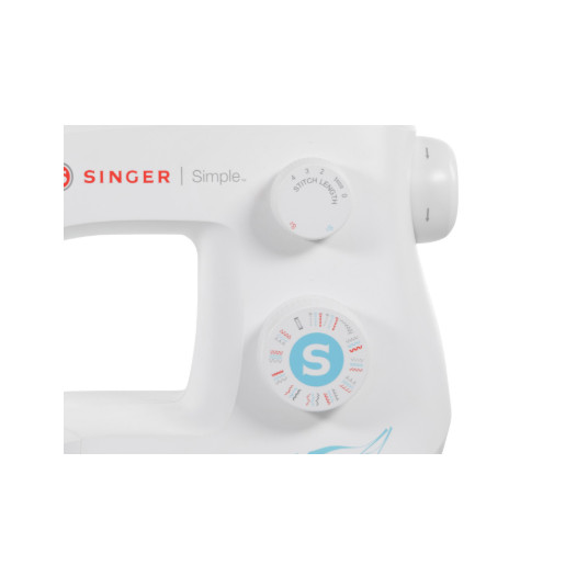 Singer Sewing Machine 3337 Fashion Mate™ Number of stitches 29, Number of buttonholes 1, White
