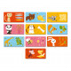 Djeco Duo puzle DJ08166, 18 cm x 12 cm