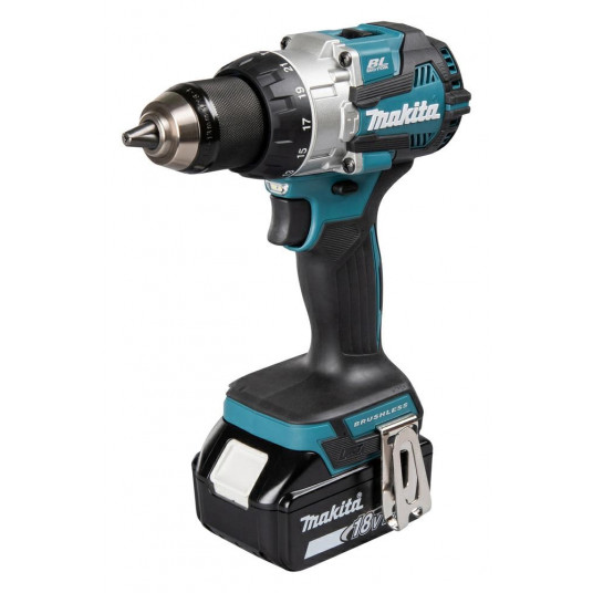 MAKITA. Skrūvgriezis UD.18V DHP489RTJ 73/40Nm 2x5,0Ah