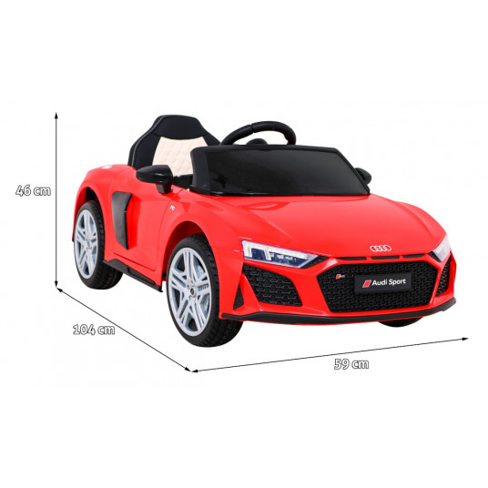 Elektroauto Audi R8 LIFT, sarkans